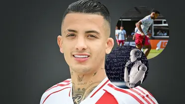 Kevin Castaño y Miguel Borja, jugadores de River Plate Foto: River Plate, SCI Web