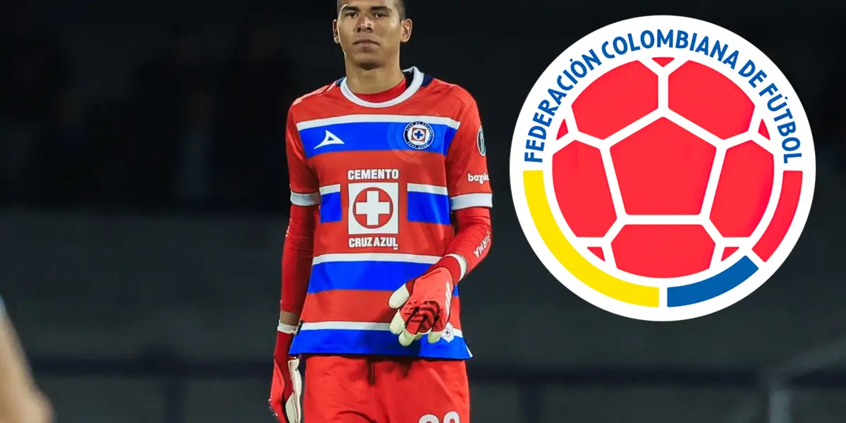 Kevin Mier Foto: Cruz Azul y Escudoteca