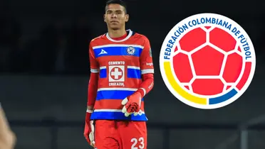 Kevin Mier Foto: Cruz Azul y Escudoteca