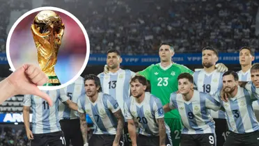La cruda verdad que le cantaron a la Selección Argentina Foto: AFA y FIFA