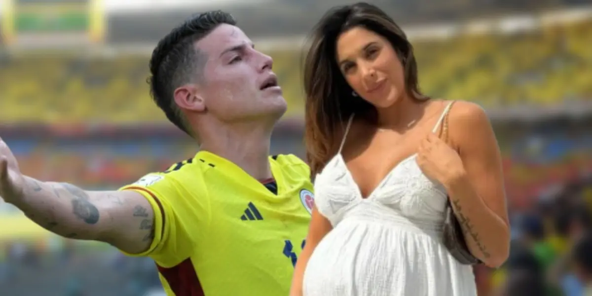 La expareja del futbolista colombiano dio a conocer la llegada de Lorenzo.