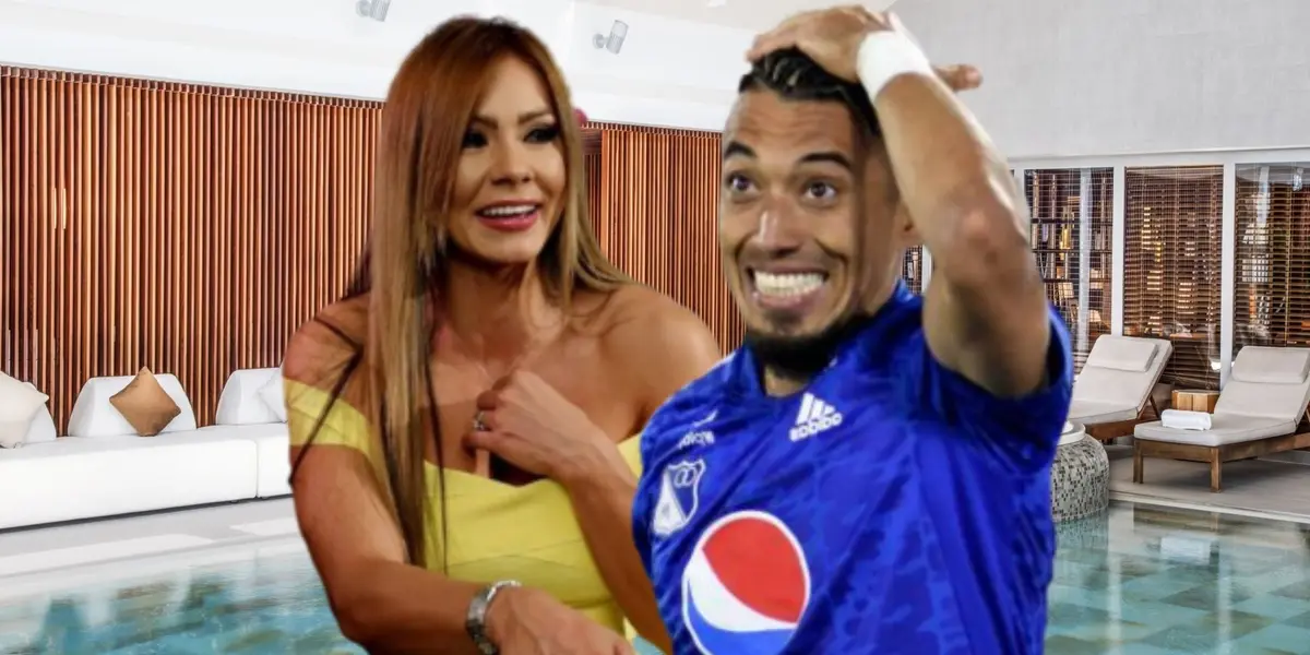 La famosa actriz y el artillero demostraron su interés en cuidar su imagen.