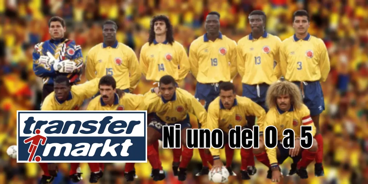 La página especializada Transfermarkt se dio la tarea de hacer este ejercicio y hubo sorpresas. FOTOS TOMADAS DE FUTBOLRED Y EL TIEMPO