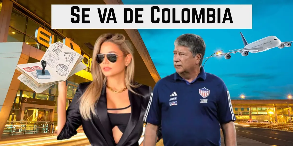 La periodista fanática del Junior de Barranquilla no está para nada conforme con el comportamiento del técnico y ahora toma este rumbo importante para su vida.