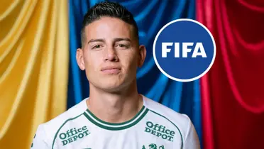 La picante indirecta de James Rodríguez a la FIFA que puede molestar a muchos Foto: James Rodríguez y FIFA
