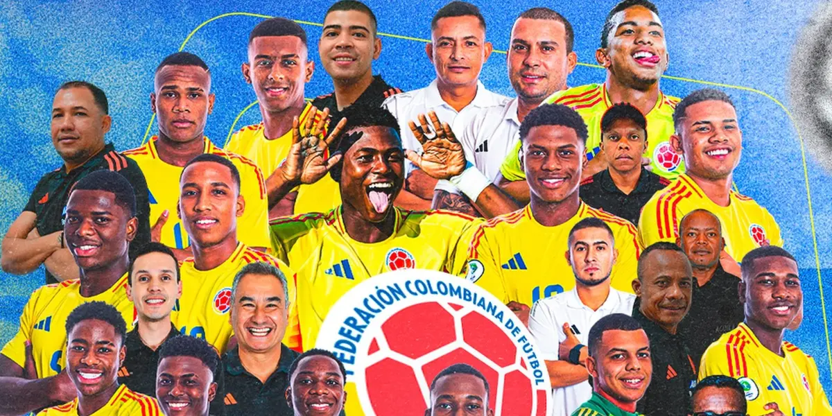 La Selección Colombia se clasificó al Mundial de la categoría Foto: FCF Selección Col
