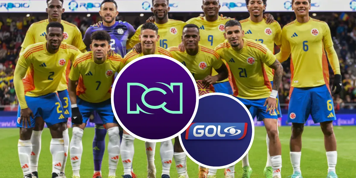 La Selección Colombia y la batalla del rating entre Caracol y RCN Foto: RCN, Caracol y FCF
