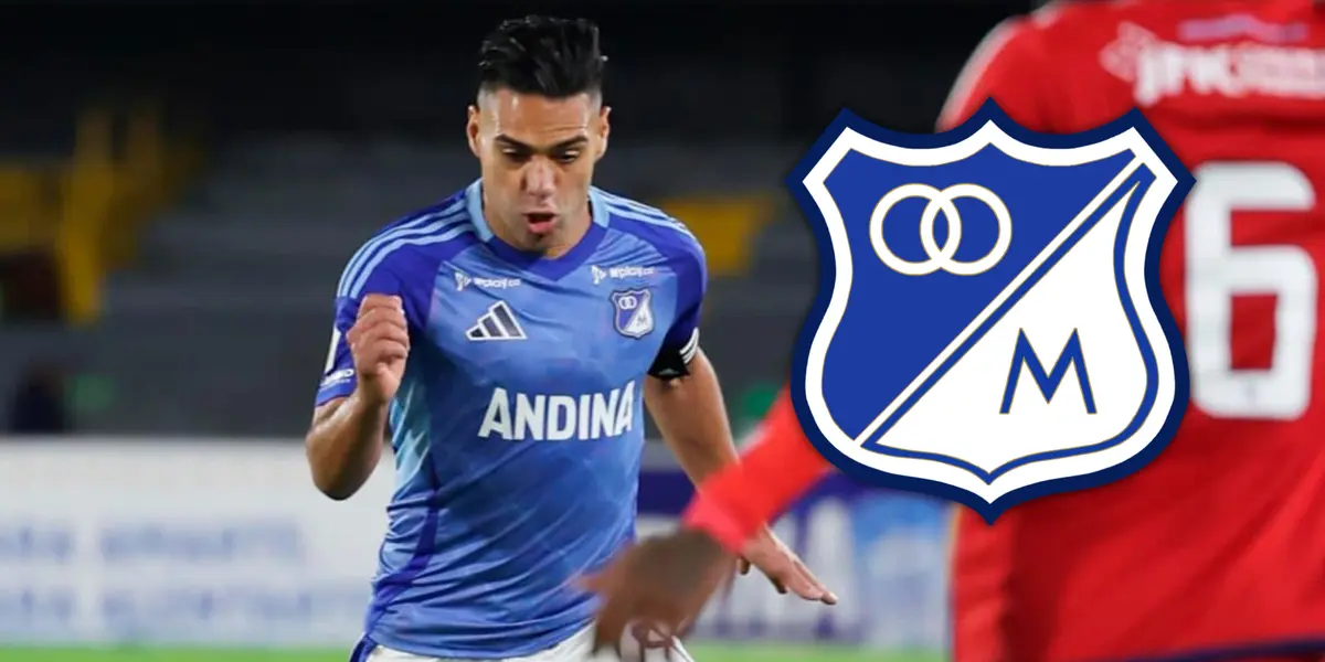 La solución de Millonarios a la lesión de Falcao Foto: Escudoteca y Falcao