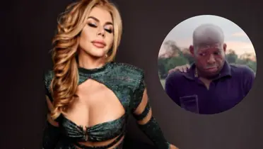 Lady Noriega y Faustino Asprilla. Foto: redes de Lady Noriega y Faustino Asprilla.