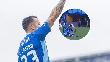 Leo Castro y la dolorosa noticia que le dio a Millonarios Foto: MFC y Captura de Win Sports