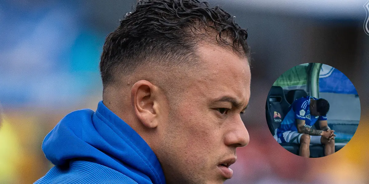 Leonardo Castro no pasa sus mejores momentos en Millonarios Foto: MFC y X