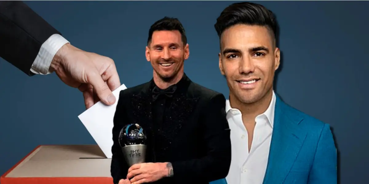 Lionel Messi y Radamel Falcao García.