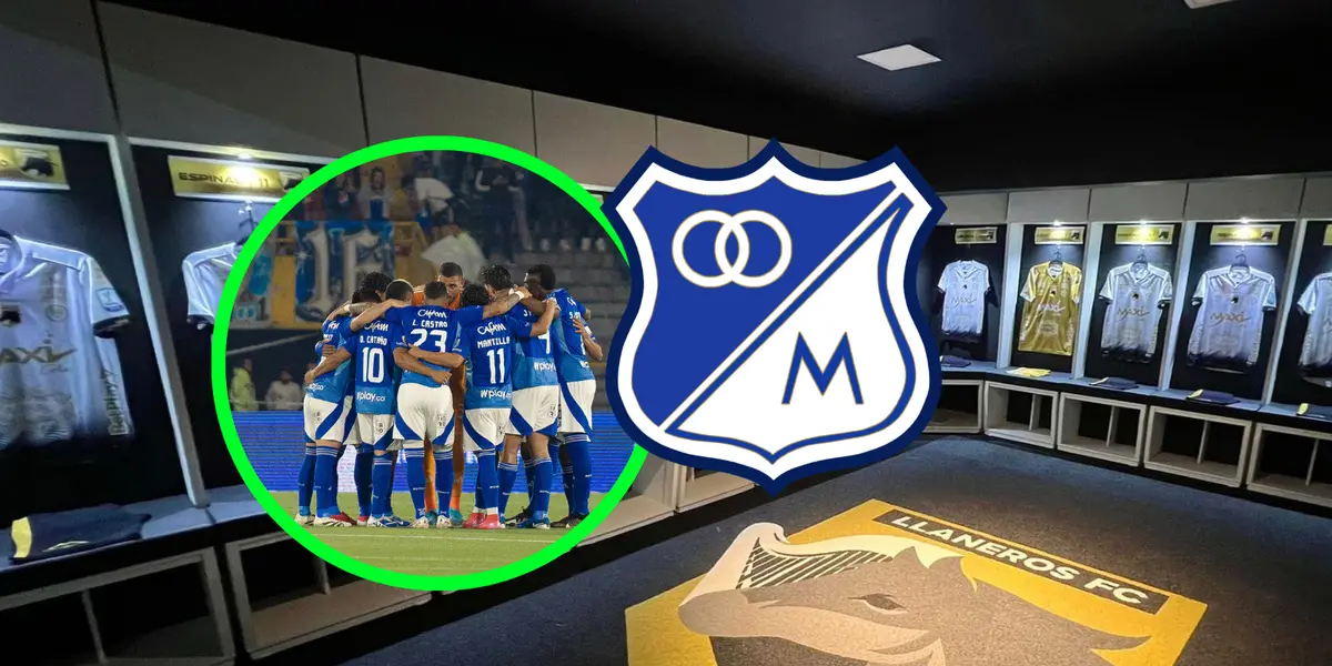 Llaneros FC vs Millonarios Foto: Llaneros y MFC