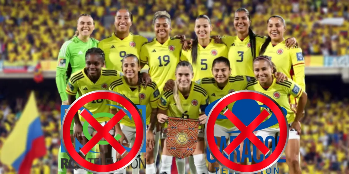 Los canales tradicionales perdieron. Foto de fondo tomada de Soho, de jugadores de Fútbolred y logos de Wikipedia.