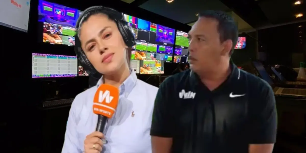 Los compañeros discutieron en vivo. Foto de fondo tomada de la Nota Periodística, de Sheyla de Semana y de Illera de Publimetro.