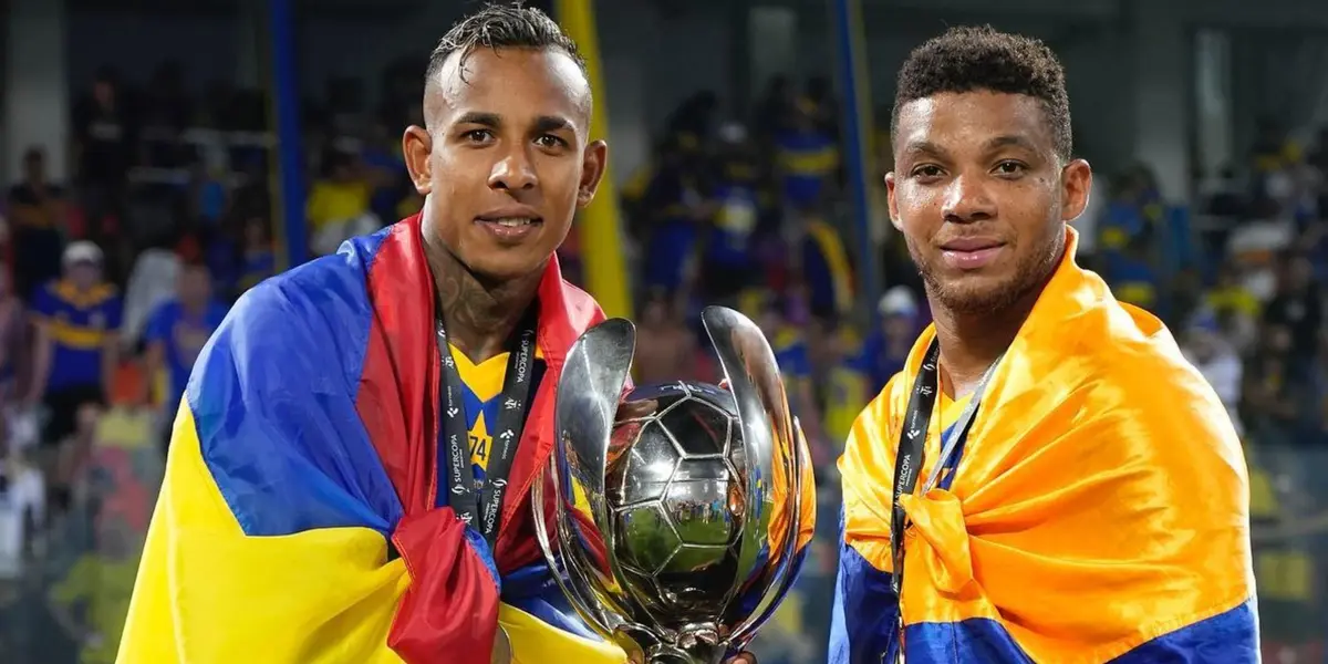 Los dos futbolistas colombianos fueron titulares brillaron en el 3-0 sobre Patronato