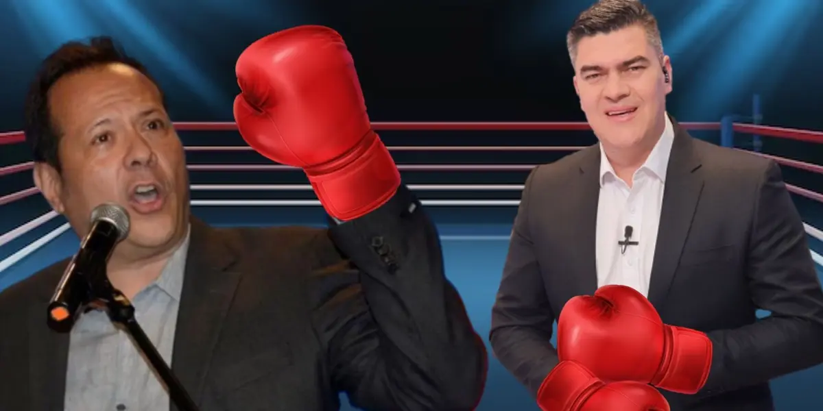 Los dos narradores colombianos están en una clara disputa por el trabajo que realizan.