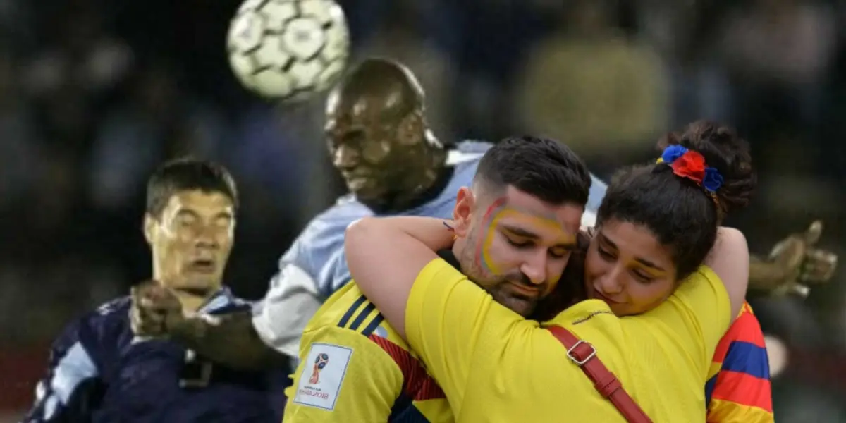 Los hinchas colombianos no han olvidado los acuerdos que hicieron los uruguayos en el pasado.