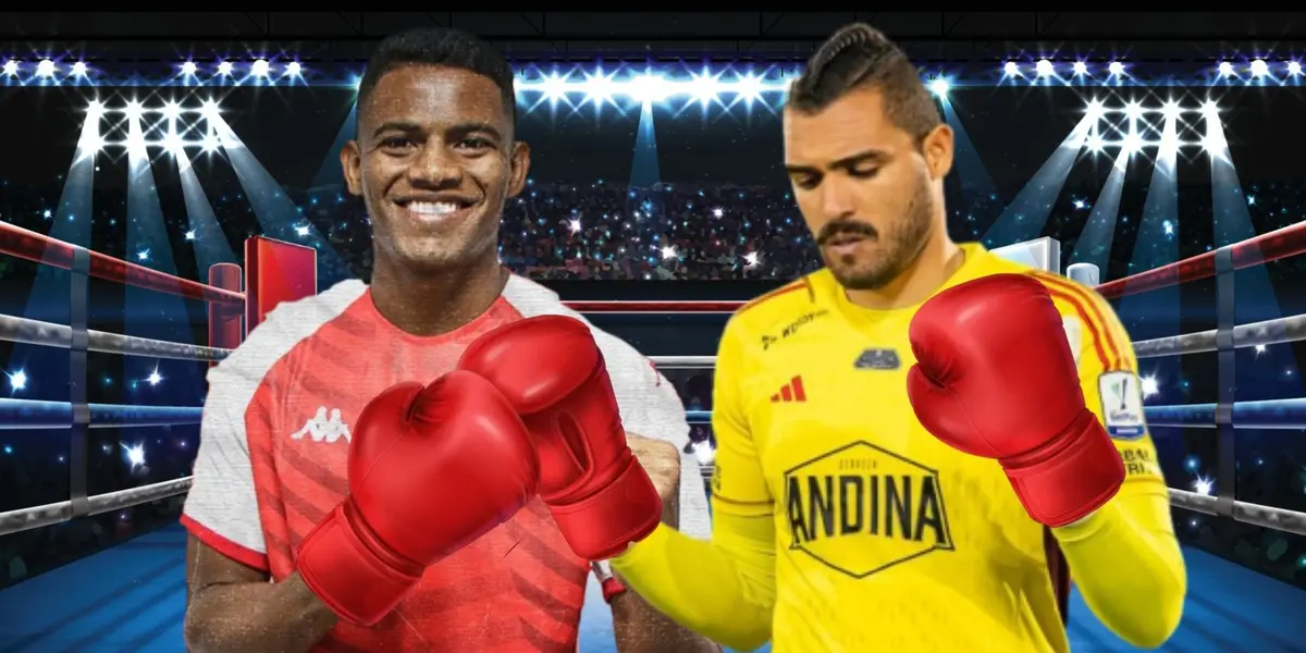 Los jugadores de Millonarios y Sante Fe tuvieron un candente cruce durante el clásico.