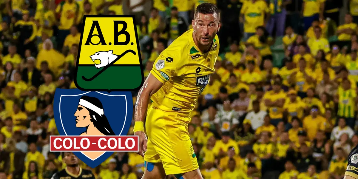 Luciano Pons, uno de los autores de la histórica noche en Bucaramanga ante Colo Colo Foto: AB y Escudoteca