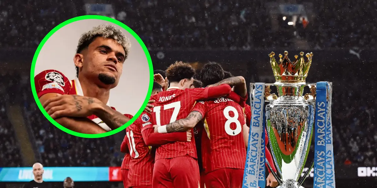 Luis Díaz Foto: LFC y Premier League