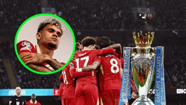 Luis Díaz Foto: LFC y Premier League