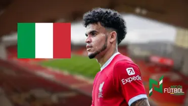 Luis Díaz. Foto: redes de Liverpool y Luis Díaz.