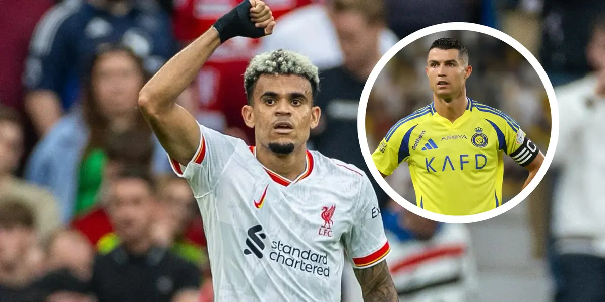 Luis Díaz y el nuevo equipo que lo buscaría que no es el de Cristiano Foto: Luis Díaz y Cristiano