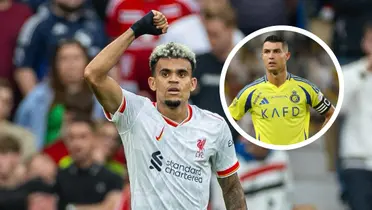 Luis Díaz y el nuevo equipo que lo buscaría que no es el de Cristiano Foto: Luis Díaz y Cristiano