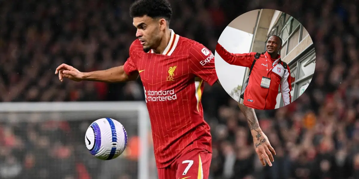 Luis Díaz y Hugo Rodallega Foto: Luis Díaz y Santa Fe