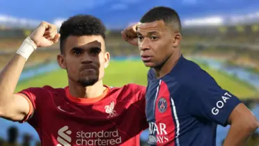 Luis Díaz y Kylian Mbappé.