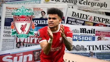 Luis Díaz y los periódicos de Inglaterra