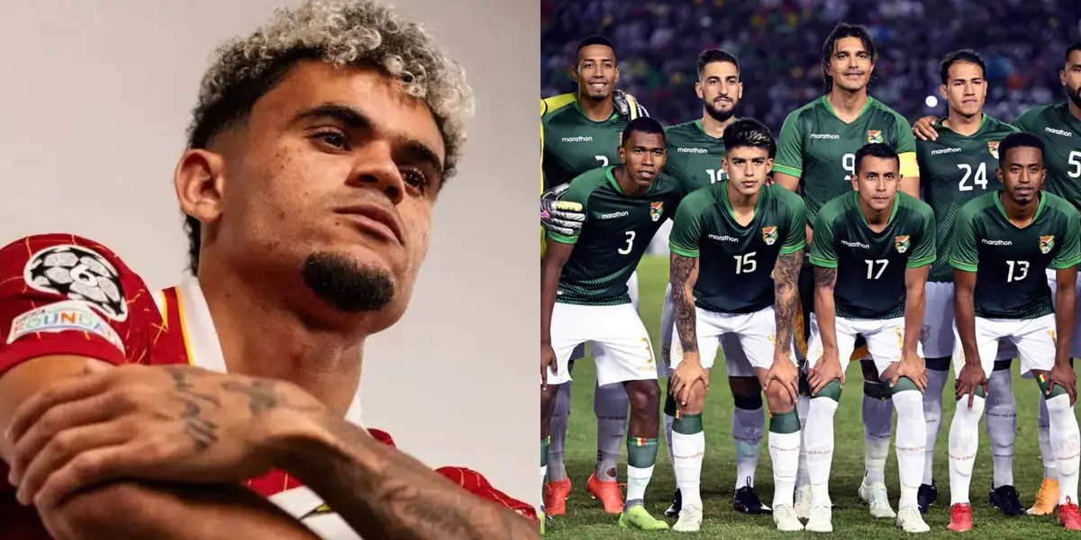 Luis Díaz y Selección Bolivia Foto: LFC y 365 Scores