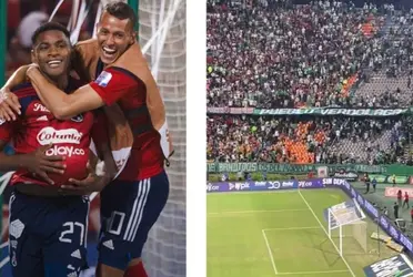 Medellín se impondría 2 a 1 ante Atlético Nacional en la jornada de ayer.