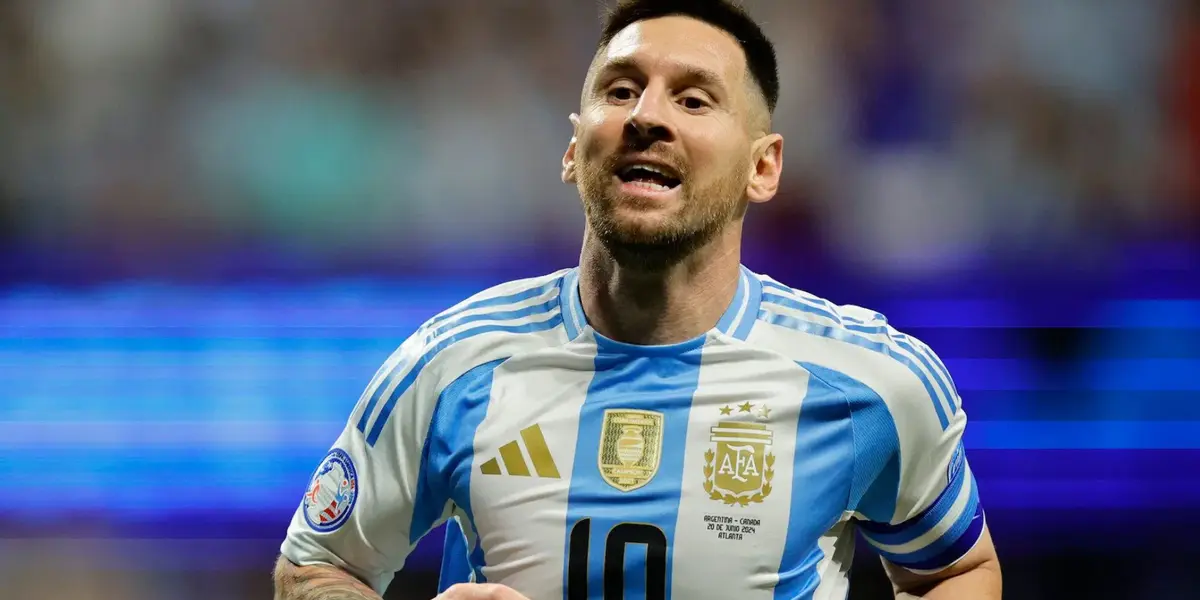 Messi. FOTO: Conmebol Copa América 2024 oficial