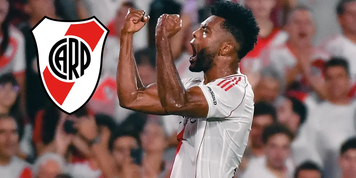 Miguel Ángel Borja Foto: River Plate y Escudoteca