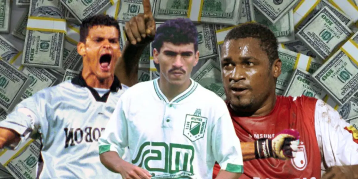 Miguel Calero, Aristizábal y Léider Preciado.