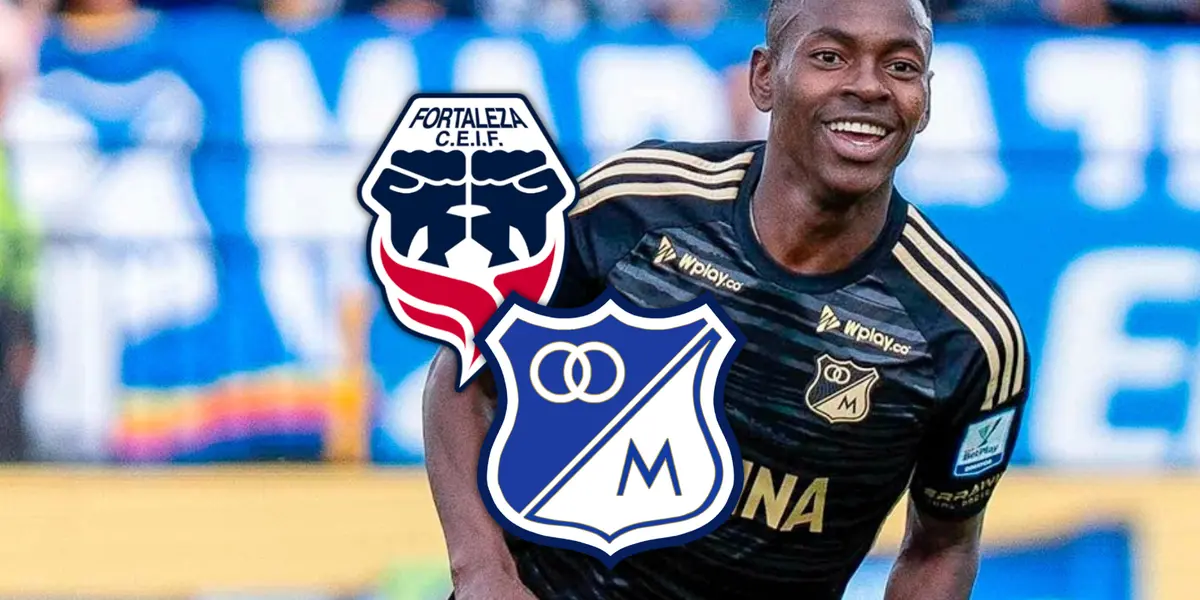 Millonarios baila, celebra y gana con autoridad a Fortaleza pero esto piden los hinchas Foto: Escudoteca y MFC