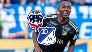 Millonarios baila, celebra y gana con autoridad a Fortaleza pero esto piden los hinchas Foto: Escudoteca y MFC