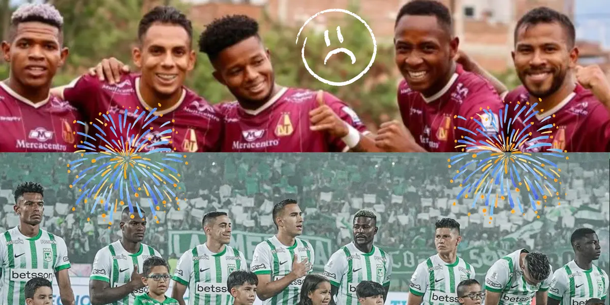 Nacional pierde a un jugador clave en el mediocampo para el duelo ante Tolima.