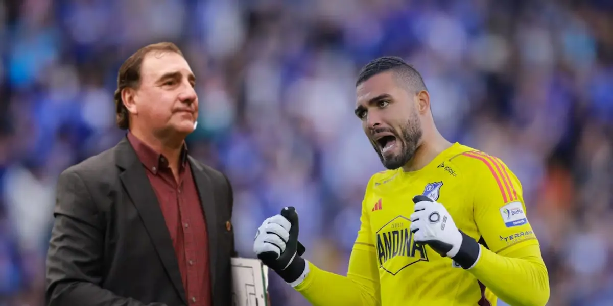 Néstor Lorenzo y Álvaro Montero Foto: AFP y El País