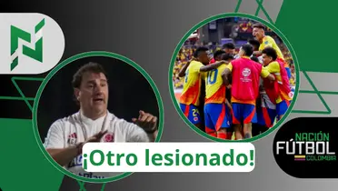 NÉSTOR LORENZO Y JUGADORES. FOTO: INSTAGRAM SELECCIÓN COLOMBIA.