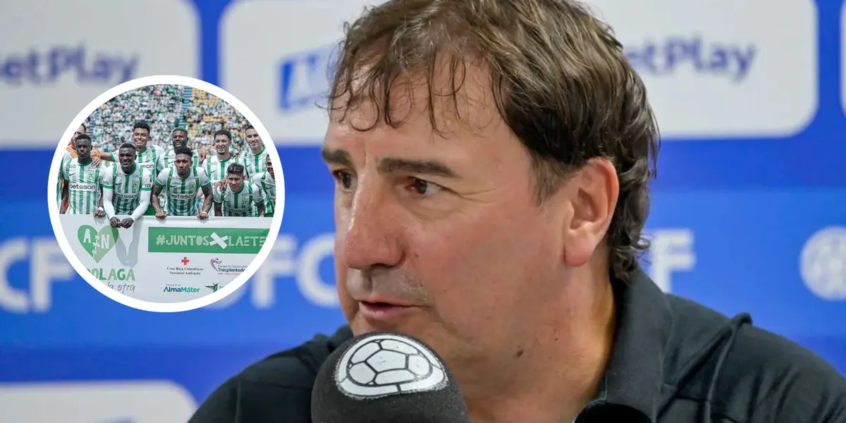 Néstor Lorenzo y lo que hizo con Nacional previo al superclásico colombiano Foto: FCF y Nacionaloficial