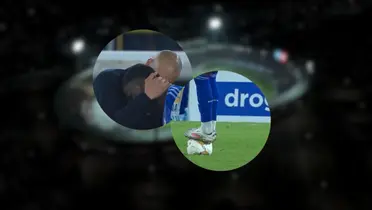 Neyser Villarreal hizo una locura en El Campín y así reaccionó Santa Fe Foto: Captura de Win Sports