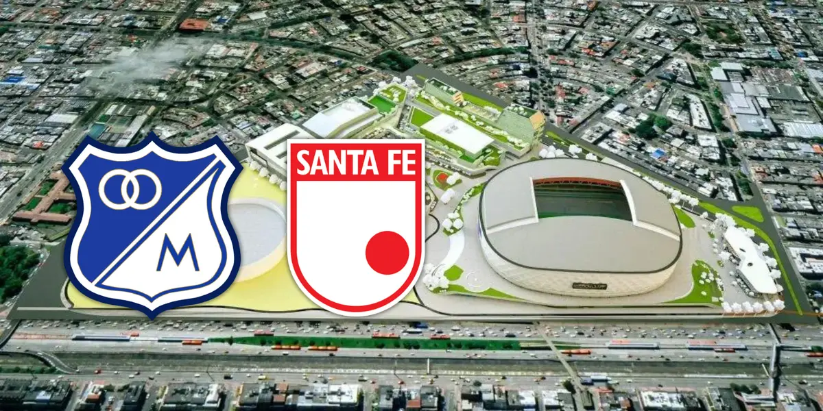 Nuevo Estadio El Campín Foto: Sencia y Escudoteca PN