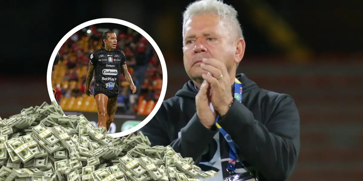 Once Caldas se llena los bolsillos con la Sudamericana y Dayro Moreno también lo festeja. Foto: Once Caldas y Pexels