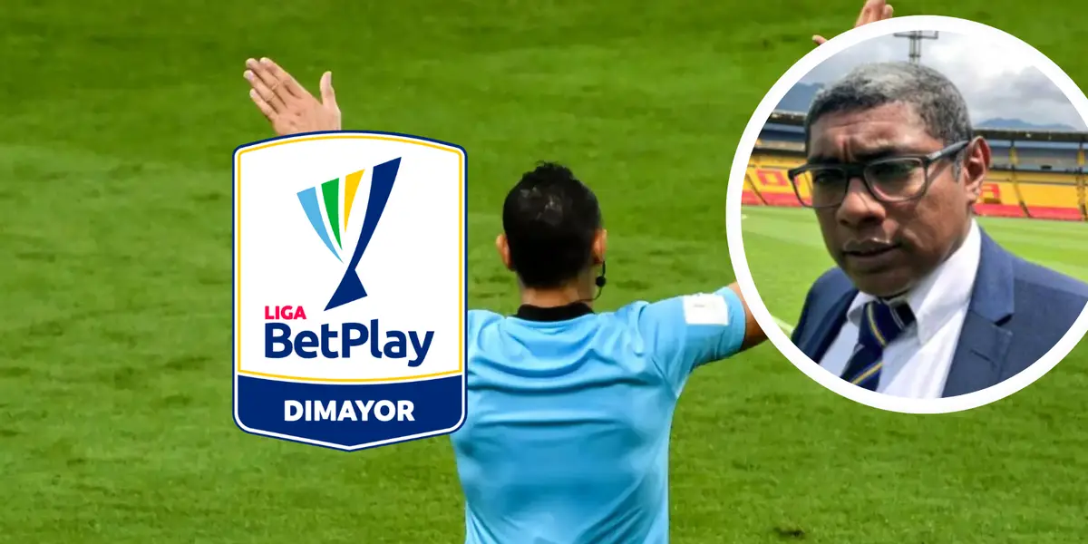 Otro árbitro fuera: La decisión de Machado en la Liga. Foto: Captura de X, Escudoteca y Pexels