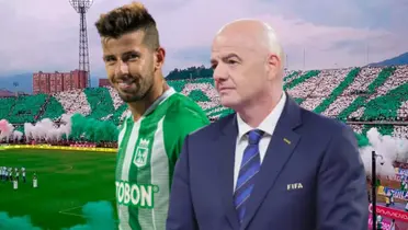 Pablo Ceppelini y Gianni Infantino.