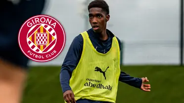 ¿Preocupación por Asprilla? Esto se comenta sobre su futuro en España. Foto: Escudoteca y Girona FC