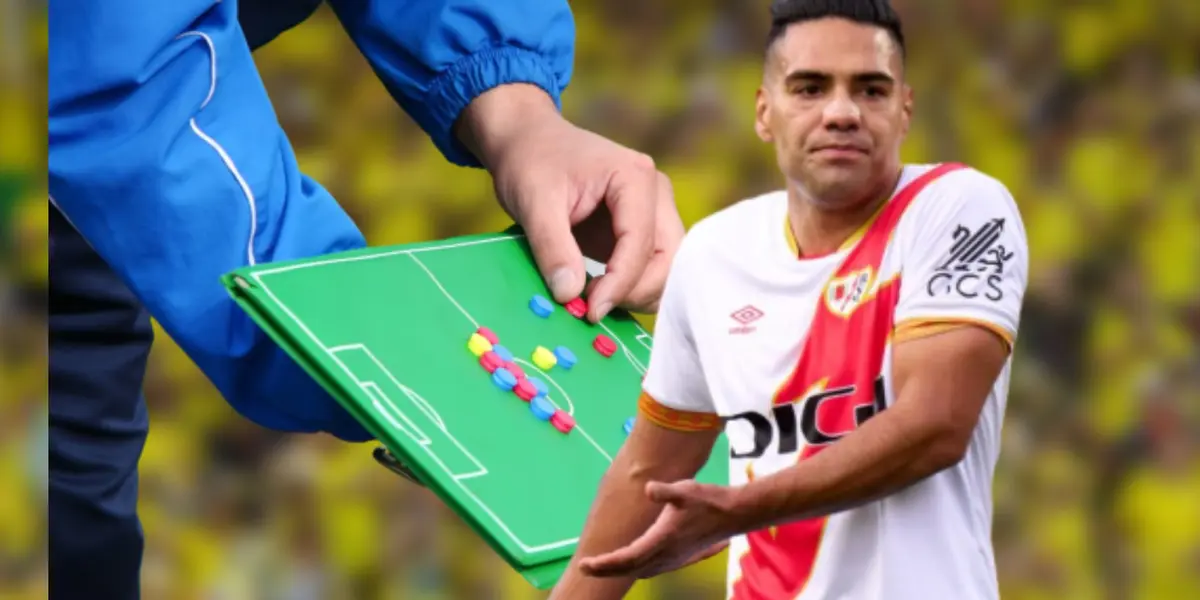 Radamel Falcao, delantero colombiano.